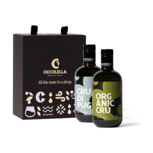 Bottiglie con astuccio Cru di Puglia + Organic Cru